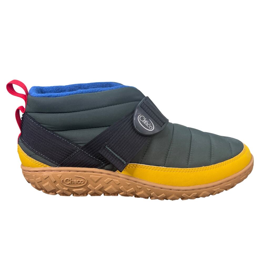 NWT Chaco Men's Ramble Puff Linear Boots Blocked Forest Green Size 9
